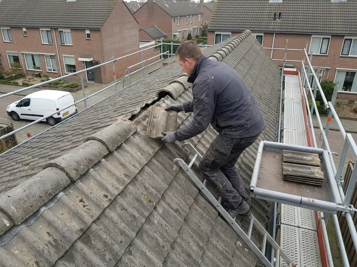 Oude nokvorst voorzichtig verwijderen